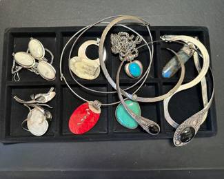 Fabulous Sterling Pendants and Necklaces