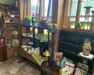 Dishes, Bookcases & Home Decor