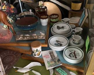 Portmerion Birds of Britain Set of Dishes