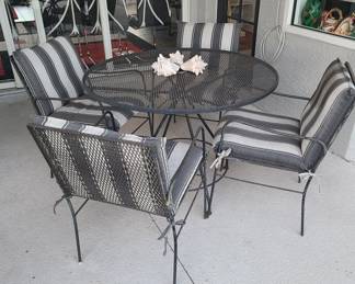 Wrought Iron Patio set