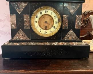 Slate Mantle Clock