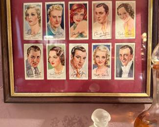 Hollywood Stars Tobacco Cards