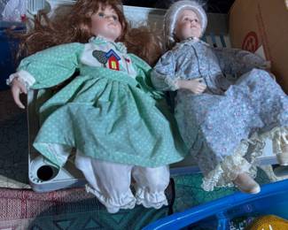. . . more vintage dolls
