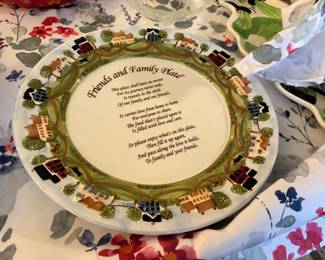 . . . nice commemorative plate