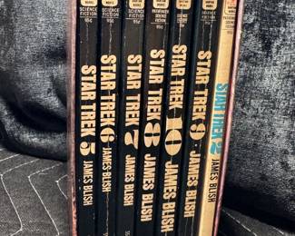 set of 1968 and 1972 Star Trek paperback novelettes