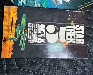 set of 1968 and 1972 Star Trek paperback novelettes