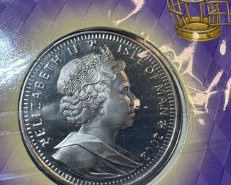 Harry Potter, isle of Man legal tender coin. 1 crown