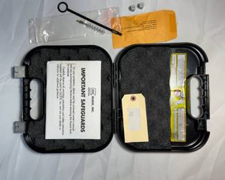 original Glock fliptop box with a few accessories and original manual for a gen 4 glock