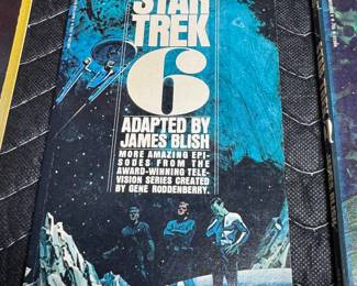 set of 1968 and 1972 Star Trek paperback novelettes