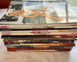 large collection of vintage playboy from the late 80’s to 2000s.