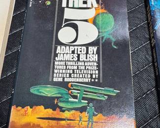 set of 1968 and 1972 Star Trek paperback novelettes