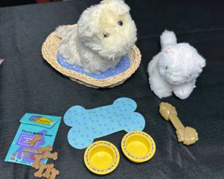 American girl, Sandy, the dog and coconut the dog accessories