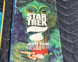 set of 1968 and 1972 Star Trek paperback novelettes