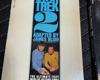 set of 1968 and 1972 Star Trek paperback novelettes