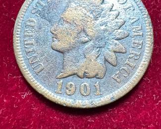 1901 Indian head cent