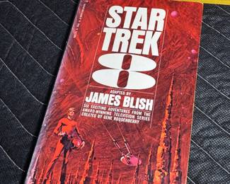 set of 1968 and 1972 Star Trek paperback novelettes