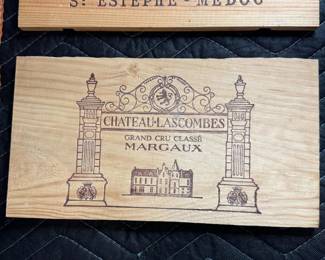 rare, European imported, wine, crate, end panels