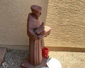 Saint Francis Birdbath
