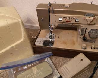 White Sewing Machine