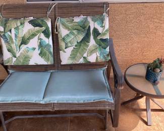 Swinging Loveseat