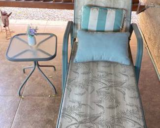 Lawn Chair And Table