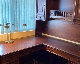 Beautiful Large LShaped Executive Desk