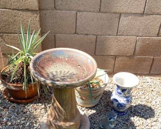 Birdbath And More