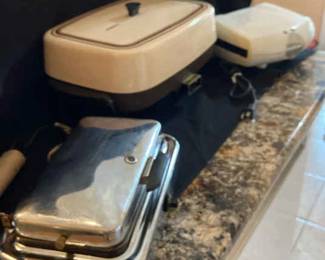 Waffle Makers, And Electric Skillet