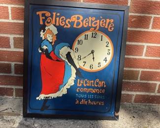French Clock 20" x 15"