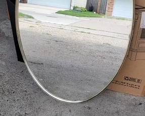 Oval Mirror 27" tall