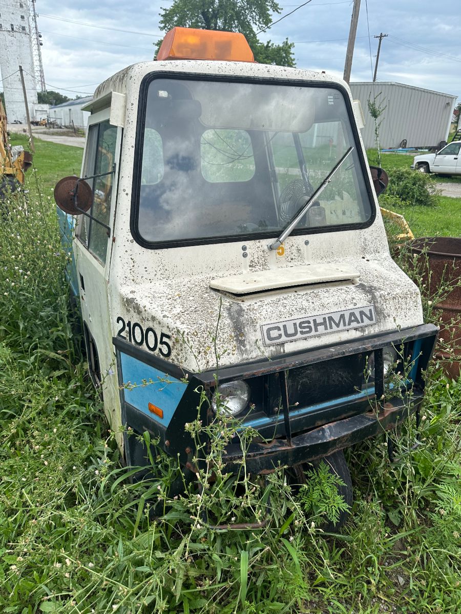 3 Wheeled Cushman Truckster Police Edition