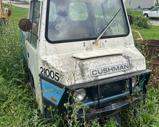 3 Wheeled Cushman Truckster Police Edition