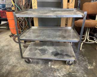 Stainless steel utility cart