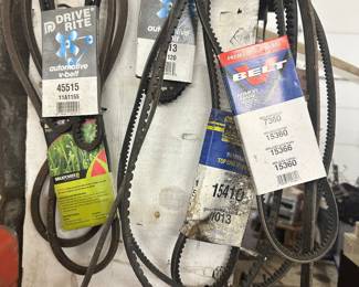 Assorted belts
