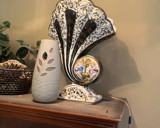 Interesting antique lamp