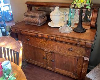 Lovely oak server