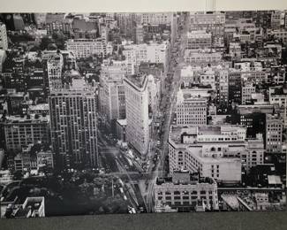 79 W x55 H
IKEA PREMIAR Canvas
Flat Iron building NYC
$80 OBO