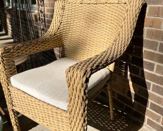pair of patio chairs