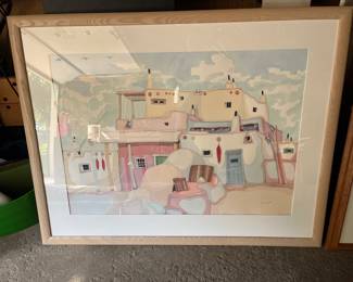 large framed art