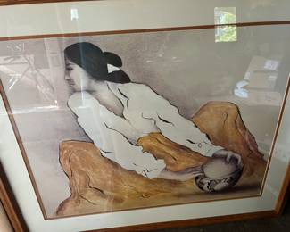large framed art
