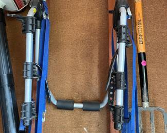 lots of bikes and bike accessories