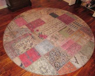 8' round rug