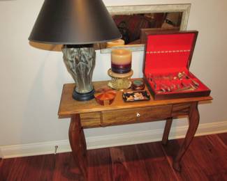 Oak side table