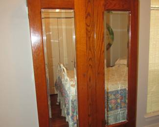 Wonderful antique oak armoire