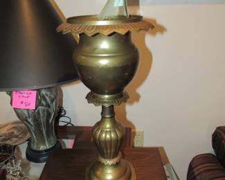 Heavy brass wine bucket