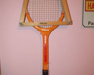 Vintage Billie Jean King tennis racquet