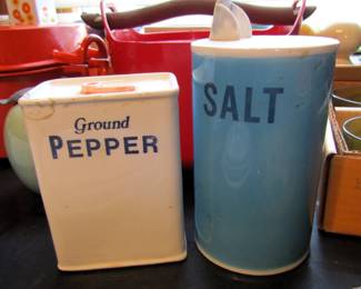 Betty St. John vintage S&P shakers
