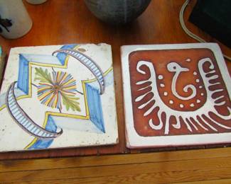 Antique Mexican tile