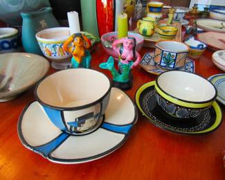 Quimper serving ware
