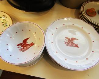 Wedgewood American Eagle dishes